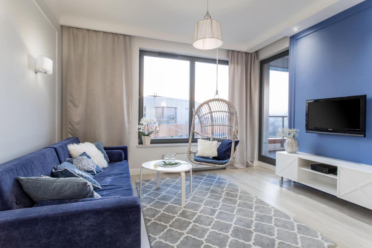 Lion Apartments - Naviflat Brabank Premium Apartment With Parking Gdańsk Eksteriør billede